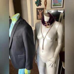 Vintage giant crown brooch